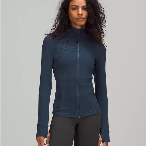 lululemon athletica Tops - NWOT Lululemon define Jacket full Zip in Mineral Blue